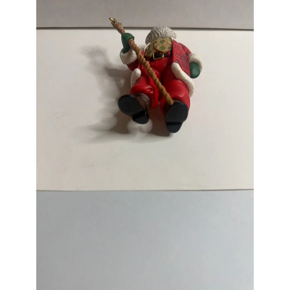 Hallmark Keepsake Joyful Santa Ornament 1999 Robert Chad African American QX6949
